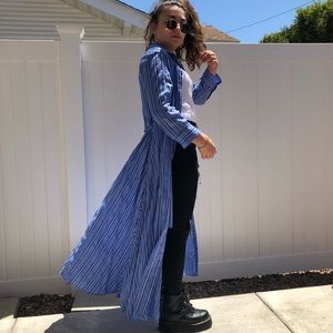 3 WAY BANANA REPUBLIC DUSTER/DRESS/LONG TAILED TOP